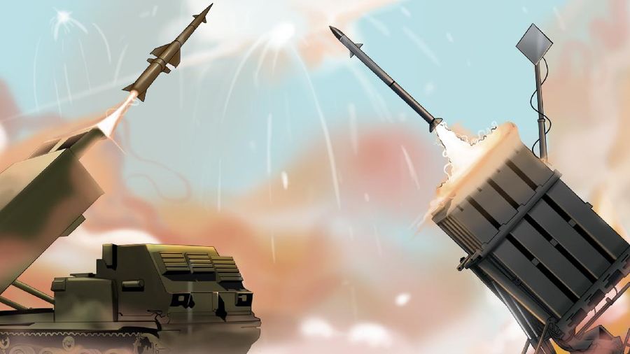 Infografis, Konflik Israel dan Palestina, Roket al Qassam vs Iron dome