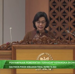 Optimistis RAPBN 2022 Lancar, Sri Mulyani: Kun Fayakun!