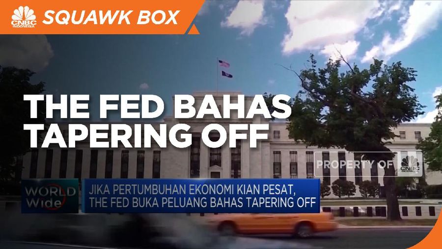 The Fed Buka Peluang Bahas Tapering Off