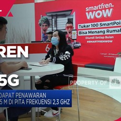 Tok! Smartfren Menang Lelang 5G