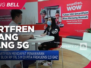 Tok! Smartfren Menang Lelang 5G