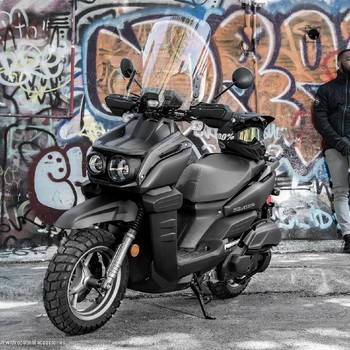 Yamaha Rilis Skuter Trail Zuma 125, Lebih Gahar dari X-Ride