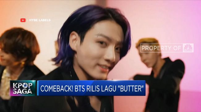 Butter bts lagu Lirik Lagu