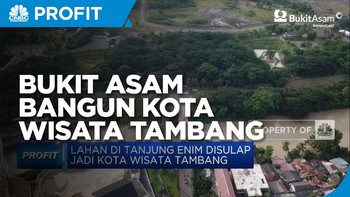Bukit Asam Bangun Kota Wisata Tambang di Tanjung Enim, Sumsel