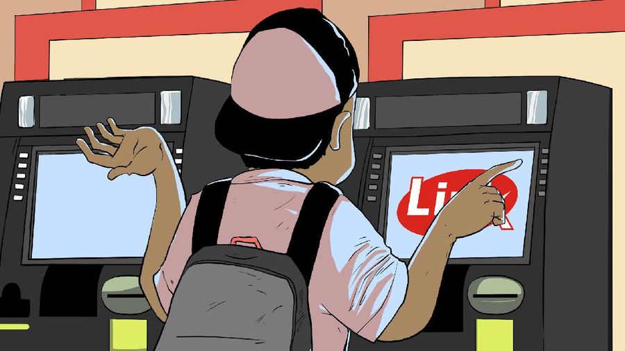 INFOGRAFIS, Cek Saldo di ATM LINK Bank BUMN Kena Rp 2.500