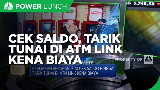 Kini Cek Saldo And Tarik Tunai Di Atm Link Kena Biaya