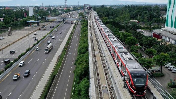 LRT Jabodebek (20detik/Tri Aljumanto) LRT Jabodebek (20detik/Tri Aljumanto)