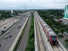 Pertengahan 2022 LRT Sudah Bisa 'Muter-Muter' di Jabodebek