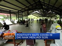 Positivity Rate Covid-19 DKI Naik Menjadi 9,5%