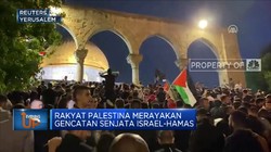 Rakyat Palestina Rayakan Gencatan Senjata Israel-Hamas