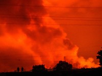 Langit Memerah, Dahsyatnya Letusan Gunung Nyiragongo
