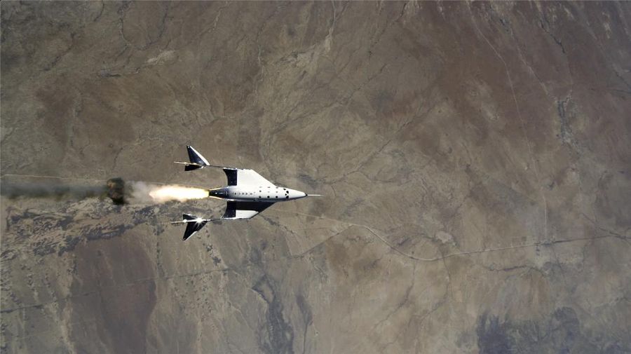Pesawat ruang angkasa VSS Unity, Virgin Galactic (Dok. Virgin Galactic)