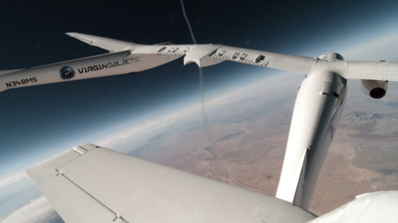 Pesawat ruang angkasa VSS Unity, Virgin Galactic (Dok. Virgin Galactic)