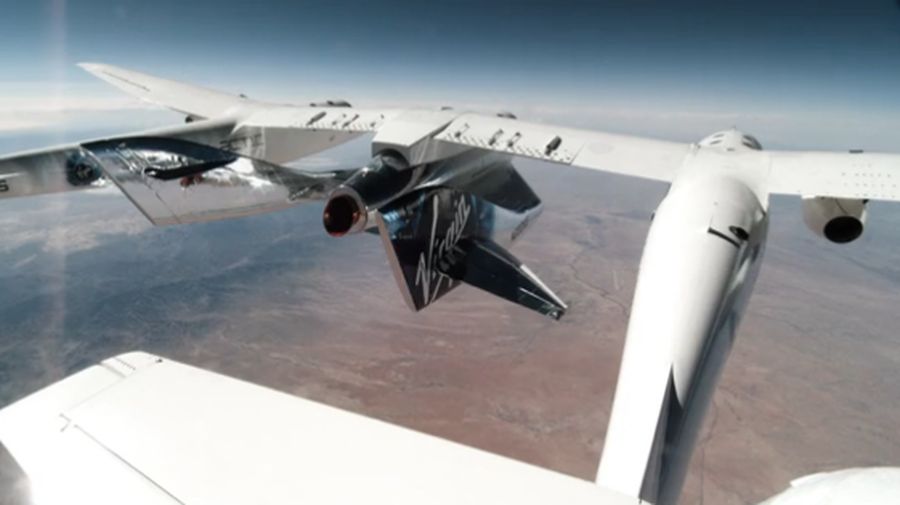 Pesawat ruang angkasa VSS Unity, Virgin Galactic (Dok. Virgin Galactic)