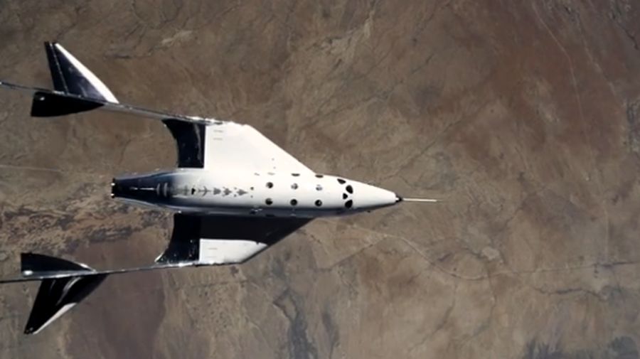 Pesawat ruang angkasa VSS Unity, Virgin Galactic (Dok. Virgin Galactic)