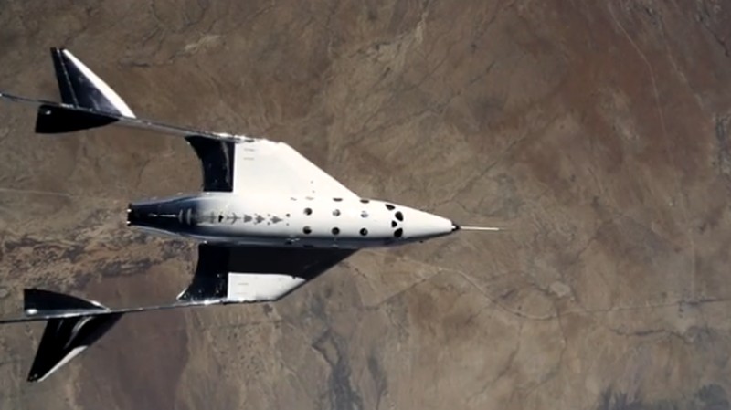 Pesawat ruang angkasa VSS Unity, Virgin Galactic (Dok. Virgin Galactic)