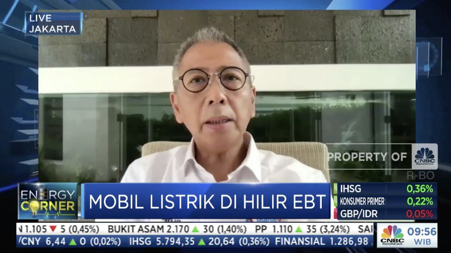 Agus Tjahjana. (Tangkapan layar CNBC TV)