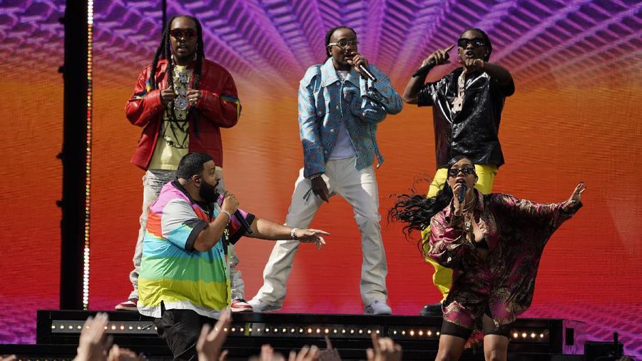 Billboard music award 2021. (AP/Chris Pizzello)