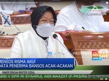 Mensos Risma Akui Data Penerima Bansos Acak-Acakan