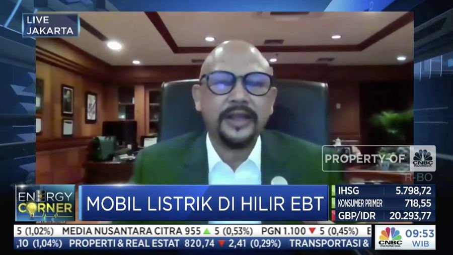 Hammam Riza, kepala BPPT. (Tangkapan layar CNBC TV)