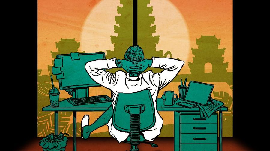 Infografis: Fakta-fakta PNS Work From Bali