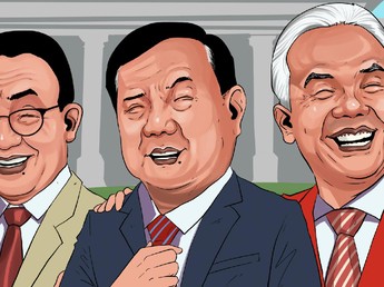 Ini Dia Top 3 Capres 2024, Prabowo Kandidat Terkuat