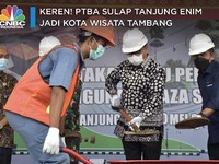 Keren! PTBA Sulap Tanjung Enim Jadi Kota Wisata Tambang