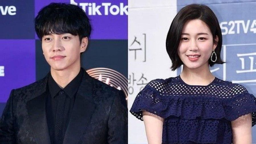 Lee Seung Gi dan Lee Da. Ist