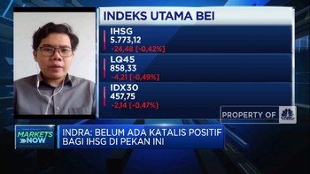 Masih Sideways, IHSG Awal Pekan Diproyeksi Kembali Terkoreksi