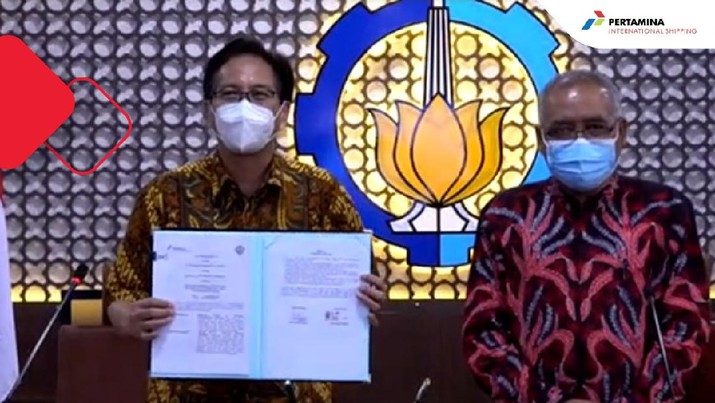 PT PIS Tandatangani Nota Kesepahaman Bersama ITS. (Dok: Pertamina) PT PIS Tandatangani Nota Kesepahaman Bersama ITS. (Dok: Pertamina)