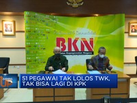 51 Pegawai Tak Lolos TWK, Tak Bisa Lagi di KPK