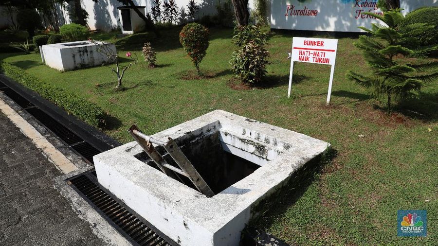 Bunker Museum Perumusan Naskah Proklamasi di Jakarta Pusat, Selasa (25/5/2021). (CNBC Indonesia/Andrean Kristianto)