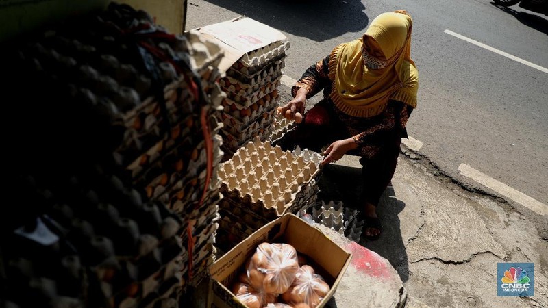 e-Warong di Jakarta. (CNBC Indonesia/Muhammad Sabki)