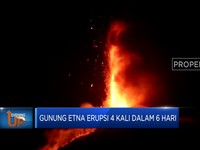Gunung Etna Erupsi 4 Kali Dalam 6 Hari