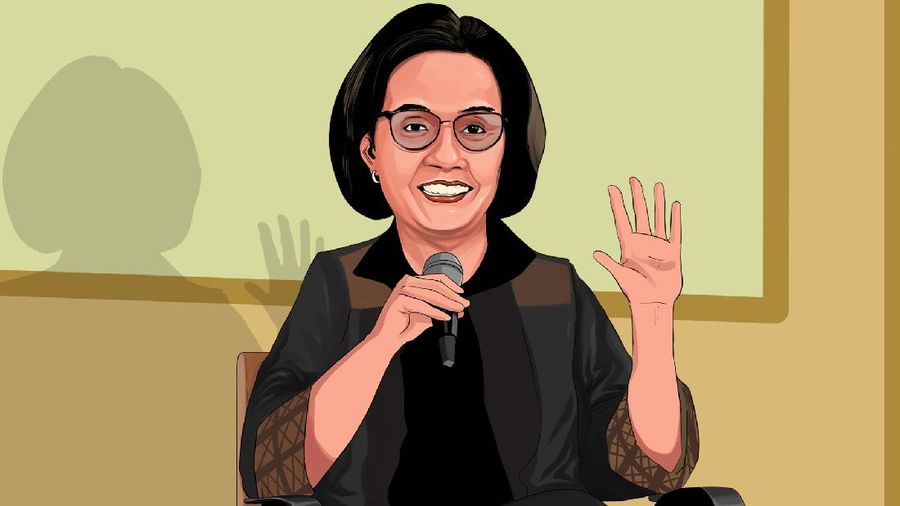 INFOGRAFIS, Simak!, Sri Mulyani Ungkap 5 Ancaman Ekonomi Dunia