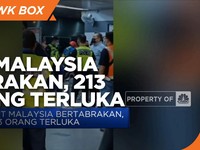 Tabrakan LRT Malaysia, 213 Orang Terluka