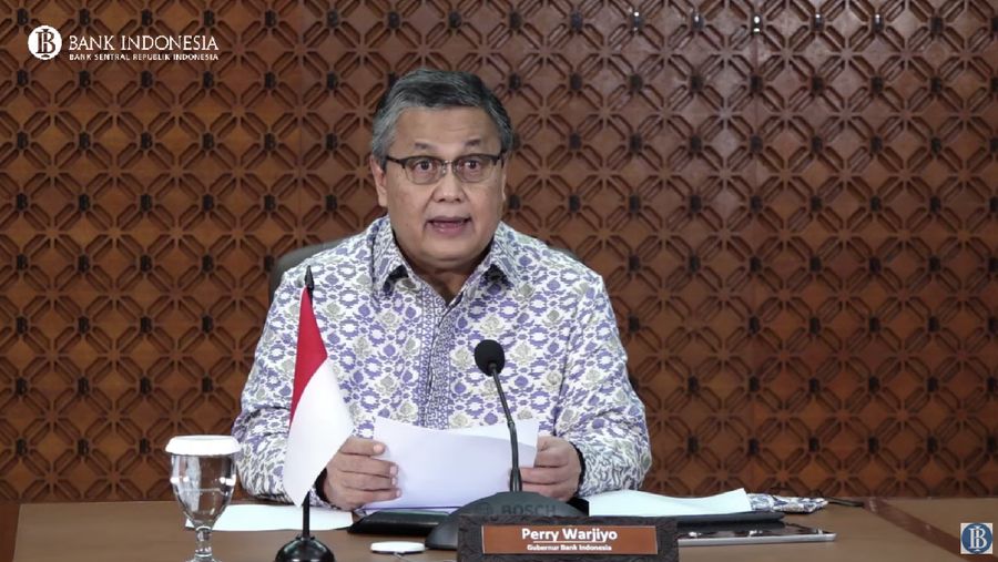 Perry Warjiyo, Bank Indonensia. (Tangkapan layar Youtube Bank Indonesia)