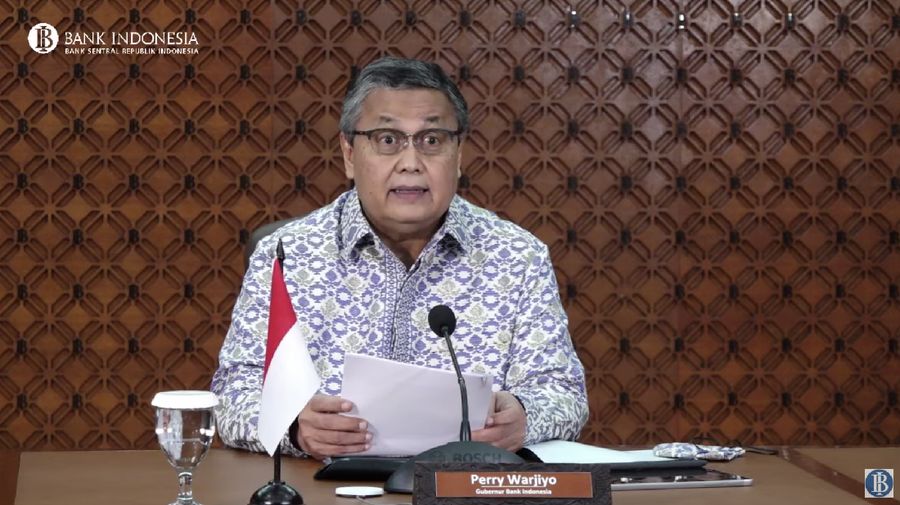Perry Warjiyo, Bank Indonensia. (Tangkapan layar Youtube Bank Indonesia)