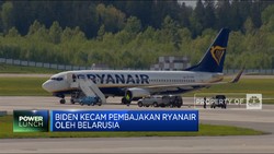 Joe Biden Kecam Pembajakan RyanAir Oleh Belarusia