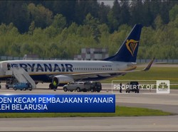 Joe Biden Kecam Pembajakan RyanAir Oleh Belarusia