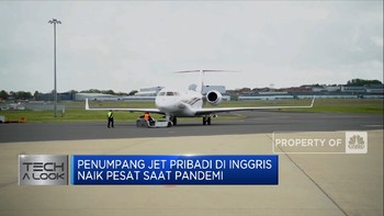 Wow! Kondisi Pandemi, Jet Pribadi Ramai Penumpang