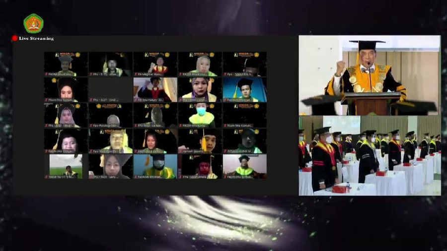 Wisuda Universitas Bhayangkara Jakarta Raya (Ubhara Jaya). (Dok. Ubhara Jaya)
