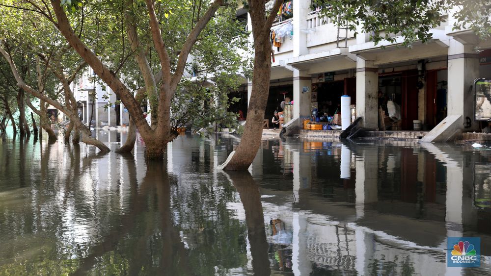 Usai Gerhana Bulan, Pesisir Jakarta Dilanda Banjir Rob  Foto 4