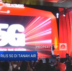 Telkomsel Resmi Rilis 5G di Tanah Air
