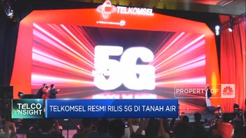 Telkomsel Resmi Rilis 5G di Tanah Air