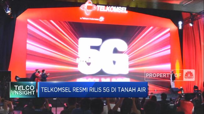 Telkomsel Resmi Rilis 5G di Tanah Air