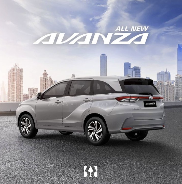 Desain All New Avanza. (Dok: IG @bagasatriakbar) Desain All New Avanza. (Dok: IG @bagasatriakbar)