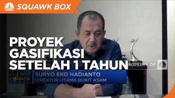 PTBA Targetkan 40% Saham Gasifikasi Setelah 1 Tahun Operasi