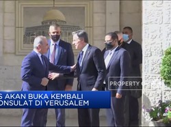 AS Akan Buka Lagi Konsulat di Yerusalem
