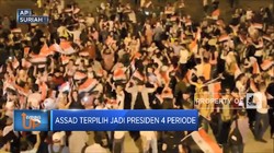 Assad Terpilih Jadi Presiden Suriah 4 Periode